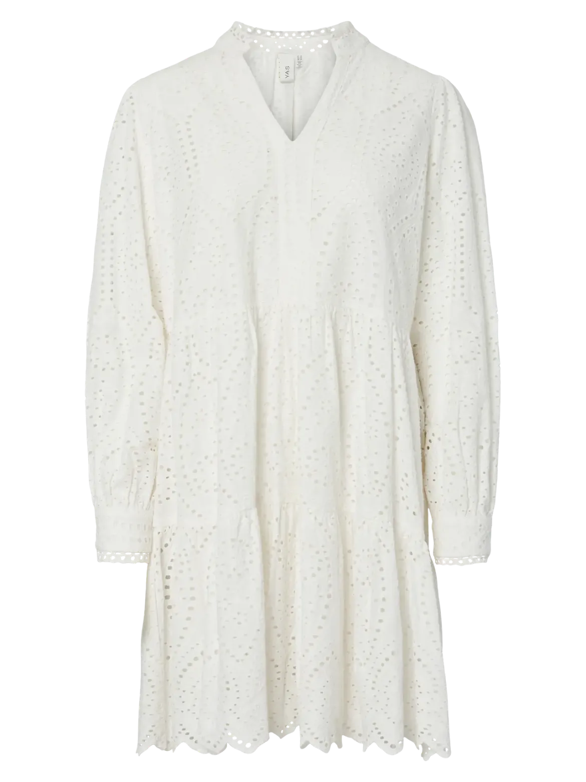 Y.A.S mekko Yasholi LS Dress S. Noos, valkoinen