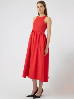 Y.A.S mekko YASMIRI SL Long Dress, punainen