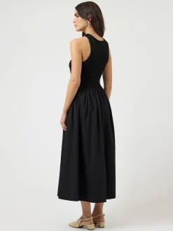 Y.A.S mekko YASMIRI SL Long Dress, musta