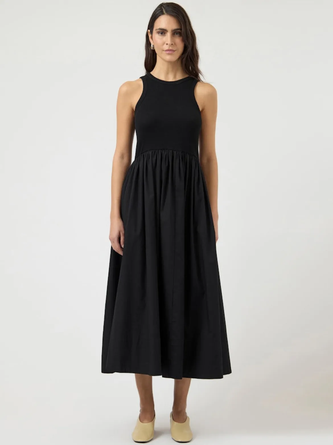 Y.A.S mekko YASMIRI SL Long Dress, musta