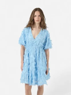 Y.A.S mekko YASPAZYLLA 2/4 Dress - Show, vaaleansininen