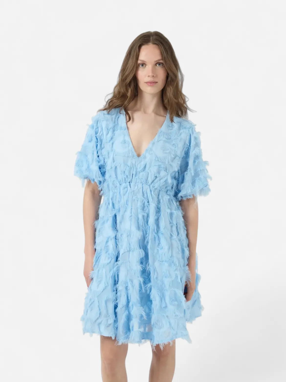 Y.A.S mekko YASPAZYLLA 2/4 Dress - Show, vaaleansininen