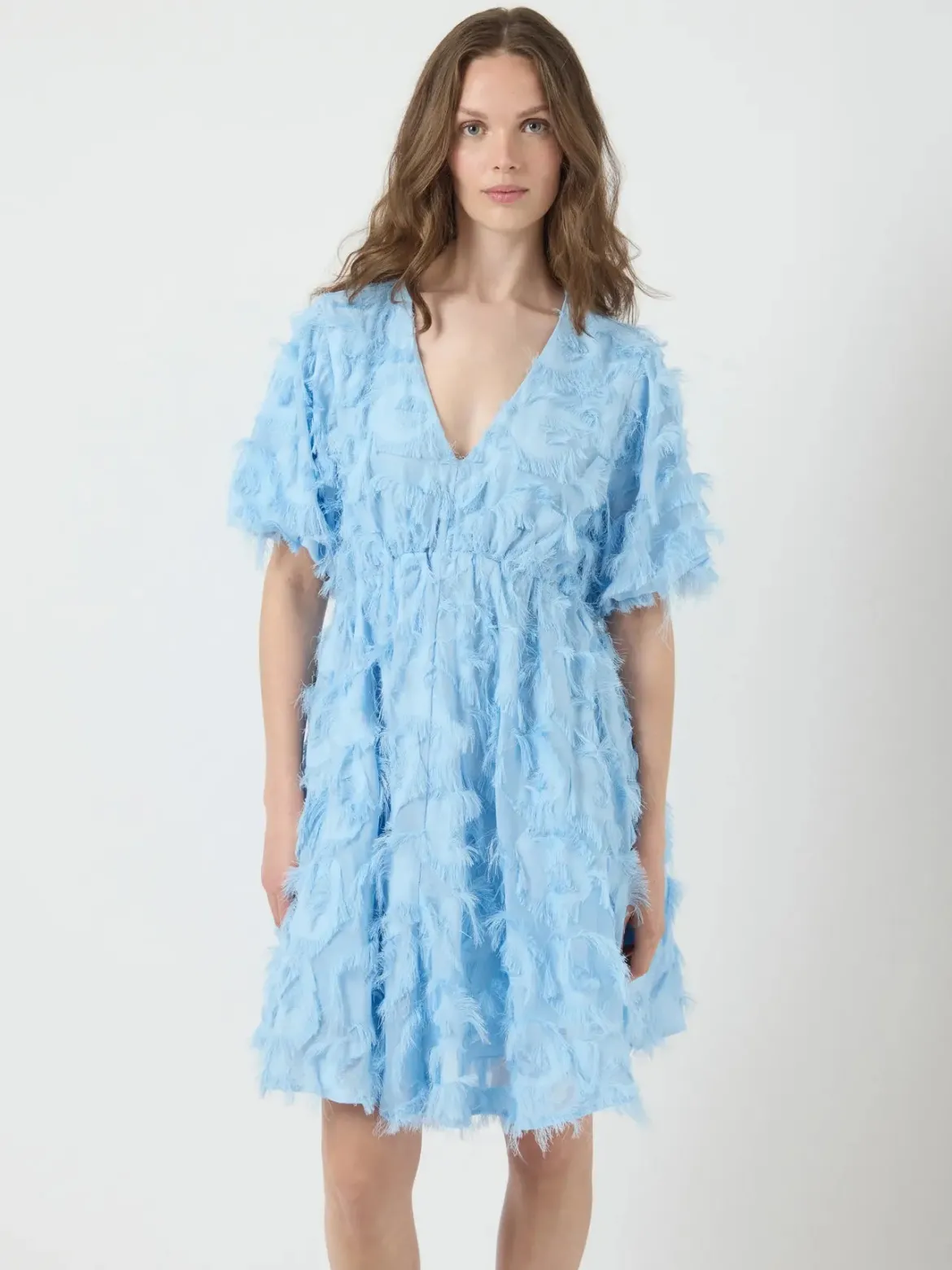 Y.A.S mekko YASPAZYLLA 2/4 Dress - Show, vaaleansininen