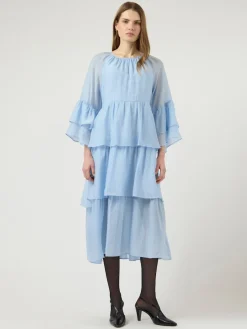 Y.A.S mekko YASSenly 3/4 Long Dress, Skyway