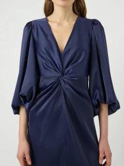 Y.A.S mekko YASThea LS Long Dress S. Noos, Evening Blue
