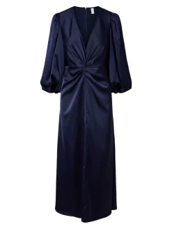 Y.A.S mekko YASThea LS Long Dress S. Noos, Evening Blue