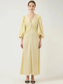 Y.A.S mekko YASThea LS Long Dress S. Noos, Anise Flower