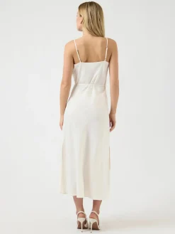Y.A.S mekko YASTHEA Strap Long Dress, Gardenia