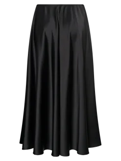 Y.A.S naisten hame, YASPELLA HW VOLUME ANKLE SKIRT Black