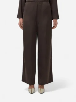 Y.A.S naisten housut Yaspella, Chocolate Brown