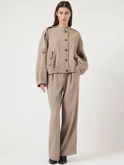 Y.A.S naisten housut Yasrina MW Pant, Incense