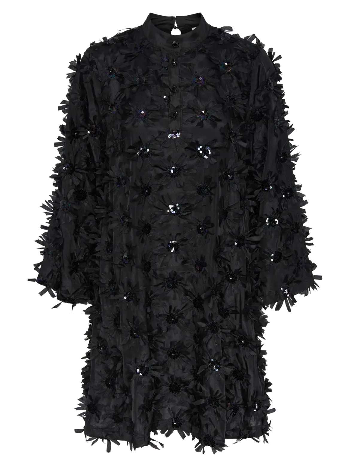 Y.A.S naisten mekko, YASABELONE 7/8 SHORT DRESS Musta
