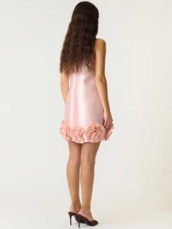 Y.A.S naisten mekko YASEllina Mini Dress, Blushing Rose