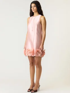 Y.A.S naisten mekko YASEllina Mini Dress, Blushing Rose