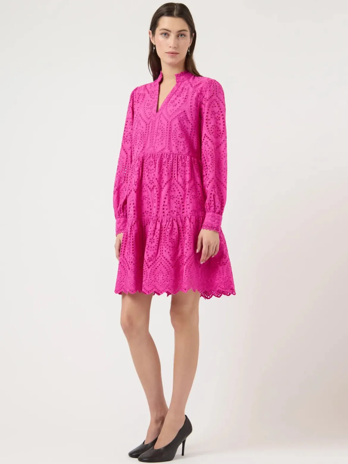 Y.A.S naisten mekko YASHoli LS Dress S. Noos, Rose Violet