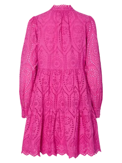 Y.A.S naisten mekko YASHoli LS Dress S. Noos, Rose Violet
