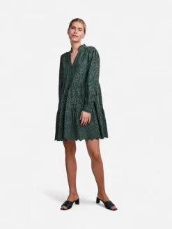 Y.A.S Naisten Mekko YASHOLI LS DRESS S Khaki