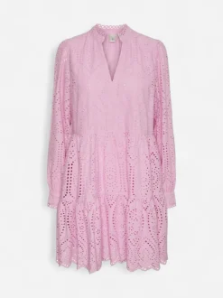 Y.A.S Naisten Mekko YASHOLI LS DRESS S Vaaleanpunainen