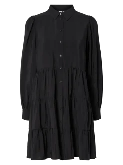 Y.A.S naisten mekko, YASPALA LS DRESS S. Black