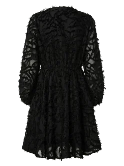 Y.A.S naisten mekko, YASPARIA LS DRESS S. Black