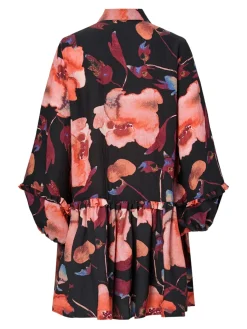 Y.A.S naisten mekko YASPILANA LS DRESS S, Black Pilana