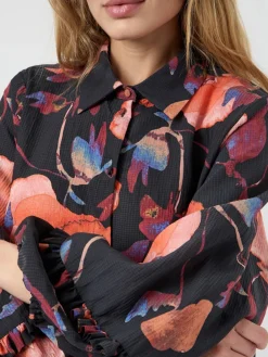Y.A.S naisten mekko YASPILANA LS DRESS S, Black Pilana