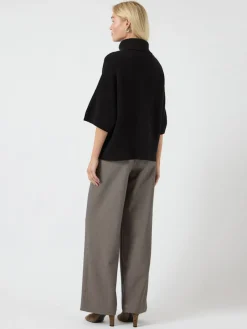 Y.A.S naisten neulepusero Yasemila, Black