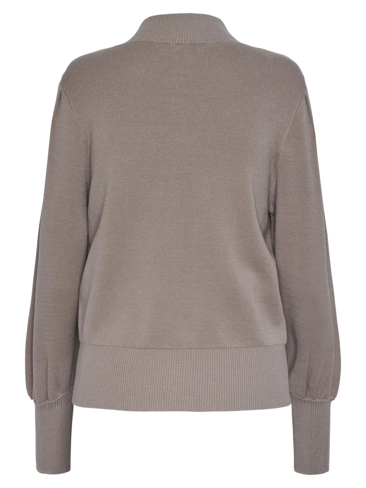 Y.A.S Naisten Neulepusero, YASFONNY LS KNIT PULLOVER S. NOOS Vaalea Beige