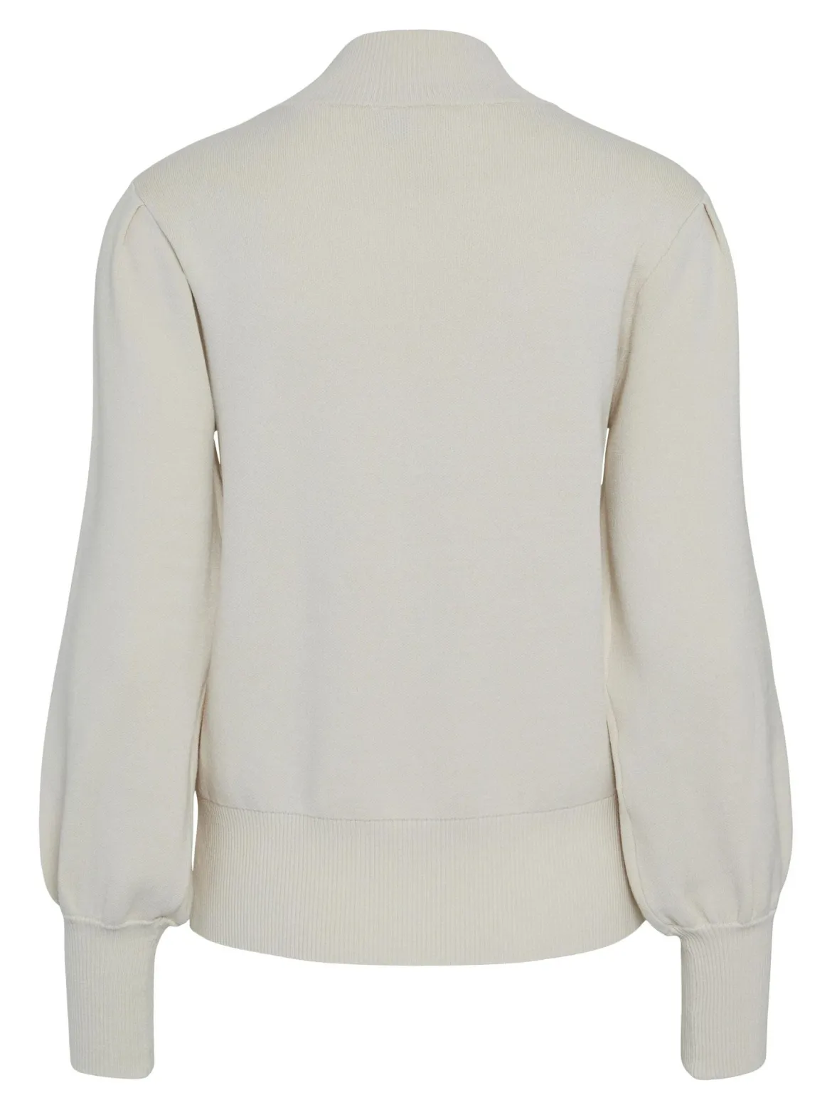 Y.A.S Naisten Neulepusero, YASFONNY LS KNIT PULLOVER S. NOOS Luonnonvalkoinen
