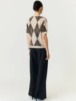 Y.A.S naisten neulepusero Yasjohi, Oatmeal Taupe Gray