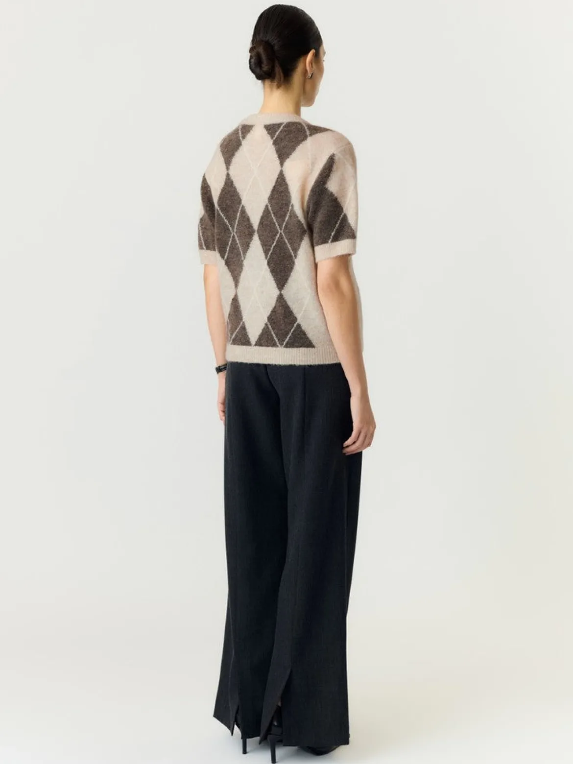 Y.A.S naisten neulepusero Yasjohi, Oatmeal Taupe Gray