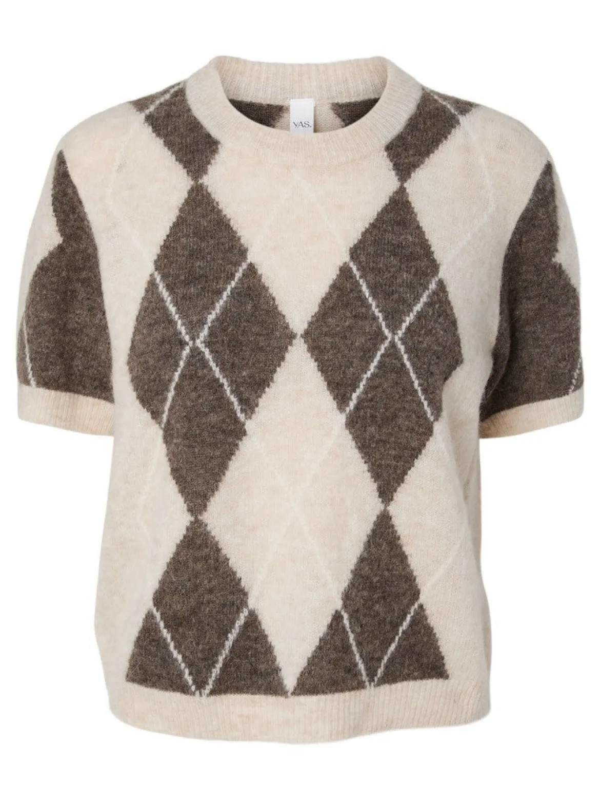 Y.A.S naisten neulepusero Yasjohi, Oatmeal Taupe Gray