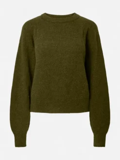 Y.A.S naisten neulepusero Yasjohi, Fir Green