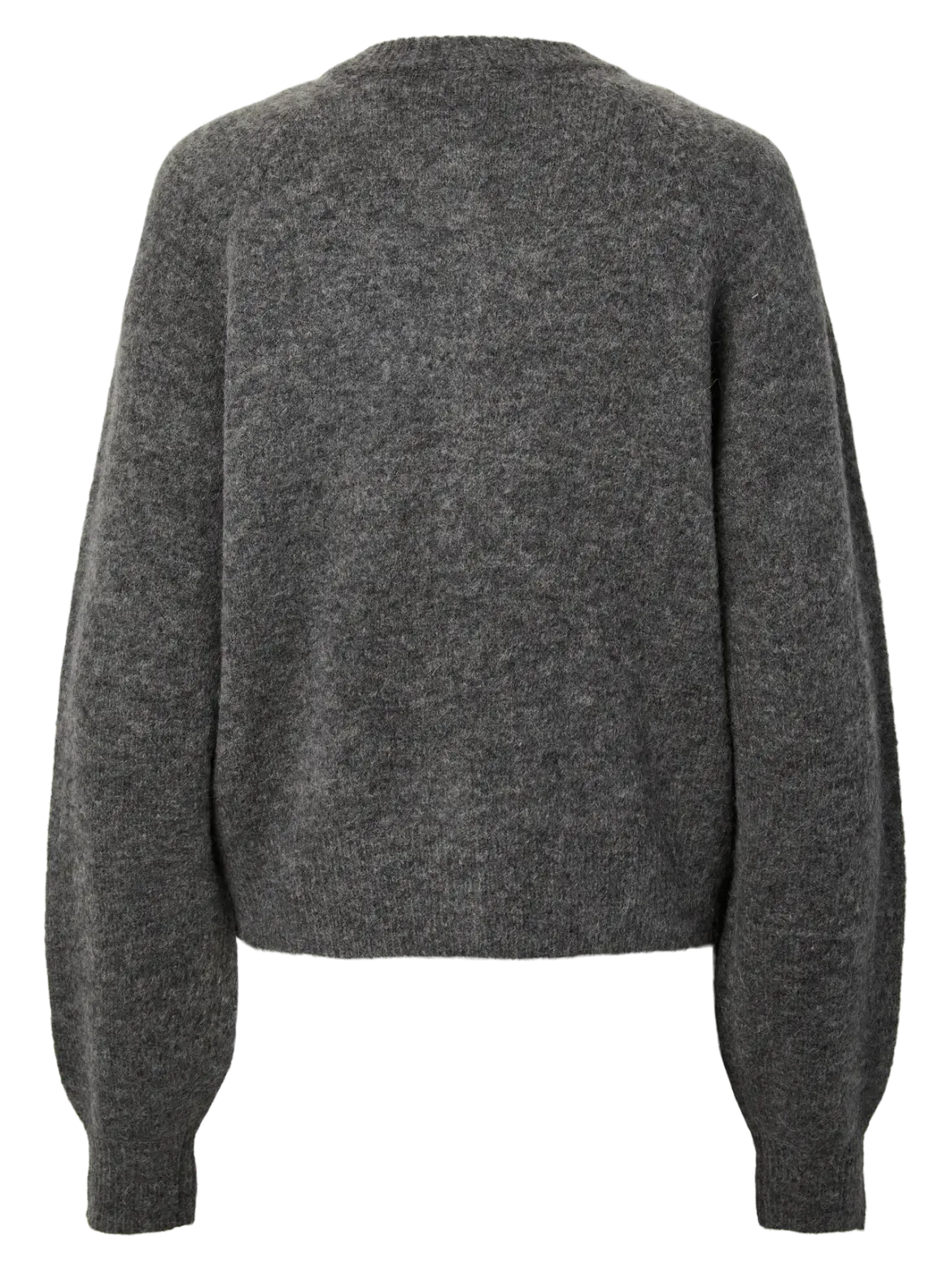 Y.A.S naisten neuletakki Yasjohi, Medium Grey Melange