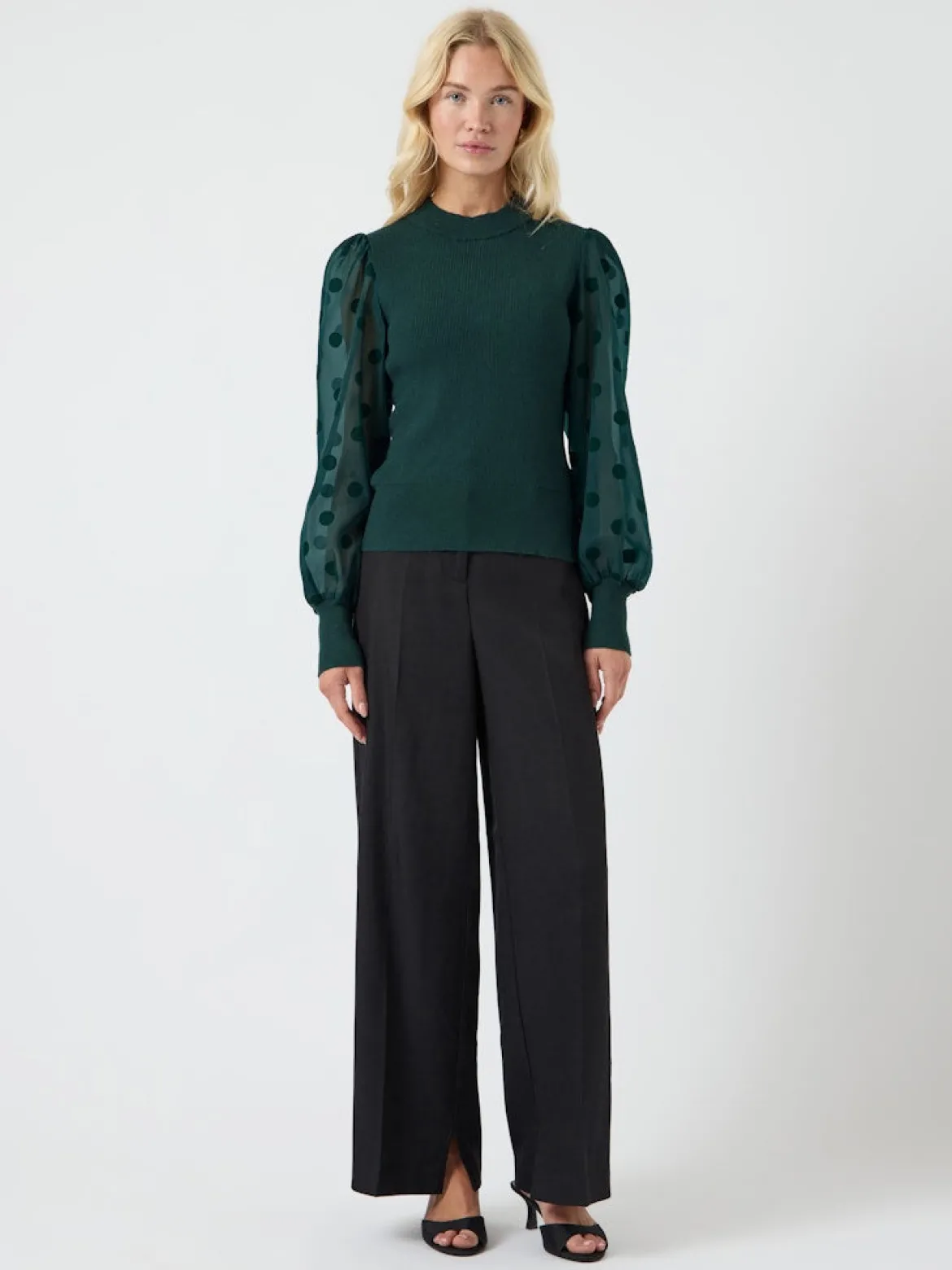 Y.A.S naisten pusero K-YASDOTME LS KNIT PULLOVER S. NOOS, Ponderosa Pine