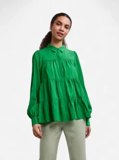 Y.A.S NAISTEN PUSERO YASPALA LS SHIRT S. NOOS Vihreä