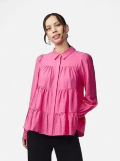 Y.A.S NAISTEN PUSERO YASPALA LS SHIRT S. NOOS Pinkki