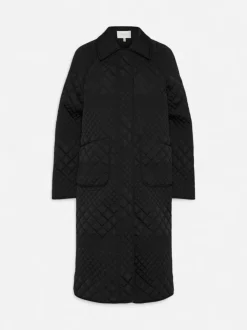 Y.A.S naisten takki, ASLAURIE LS PADDED COAT Musta