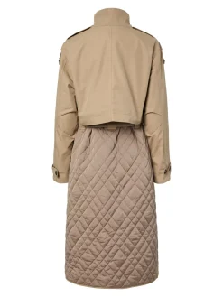 Y.A.S naisten takki, YASPRIXO LS COAT Sepia Tint