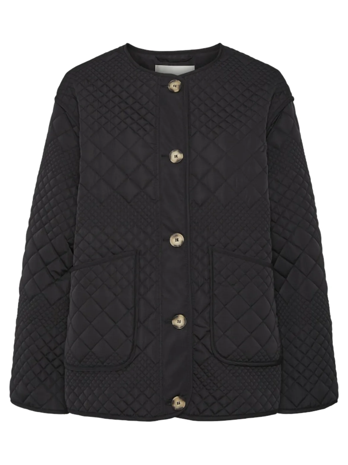 Y.A.S naisten tikkitakki YASLAURIE LS Padded Jacket S., musta