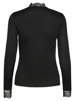 Y.A.S pusero, YASBLACE LS TOP Black
